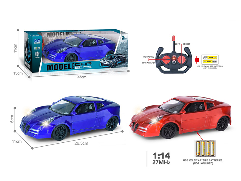 27Mhz 1:14 4-Channel Remote Control African Leopard Simulated Car With Lights(Not Included Batteries)UV Spray-Painted