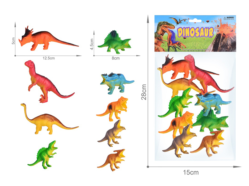 9PCS Dinosaur Toy Set(5 Inche+3.5 Inche)