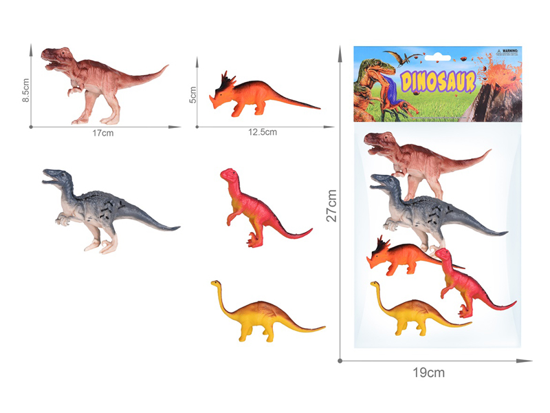 5PCS Dinosaur Toy Set(6.5 Inche+5 Inche)