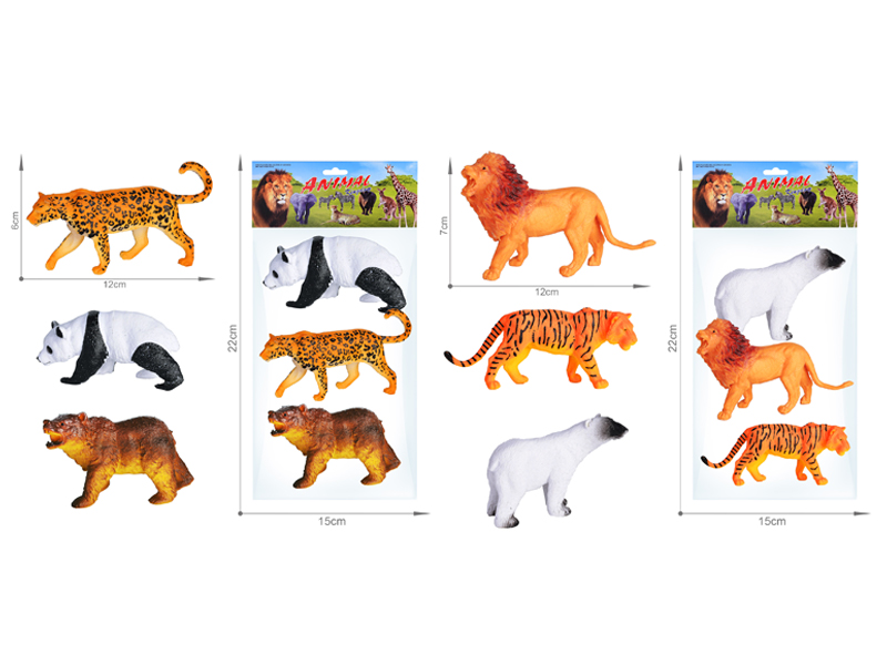 Wildlife Toy Set 3PCS