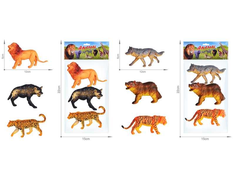Wildlife Toy Set 3PCS