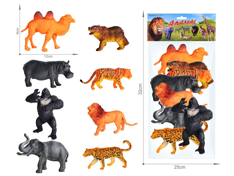 Wildlife Toy Set 9PCS