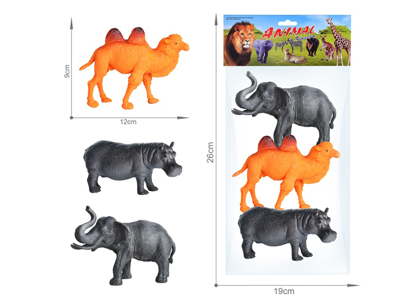 Wildlife Toy Set 3PCS