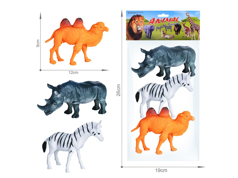 Wildlife Toy Set 3PCS