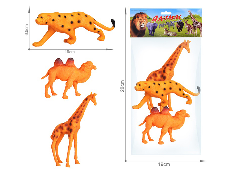 Wildlife Toy Set 3PCS