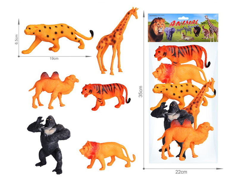 Wildlife Toy Set 6PCS