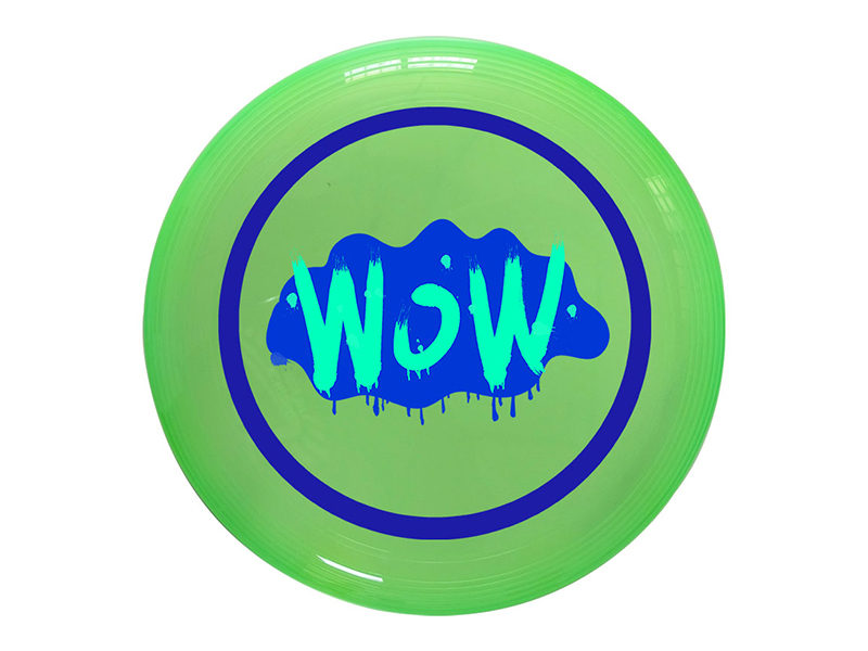 27CM Night Glow Frisbee