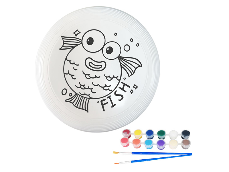 27CM DIY Painted Graffiti Frisbee