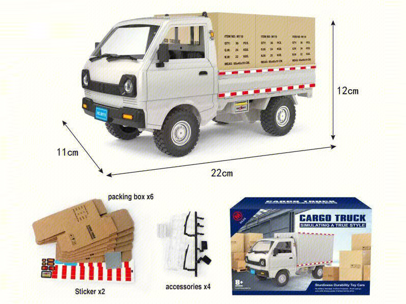 Friction Simulated Truck