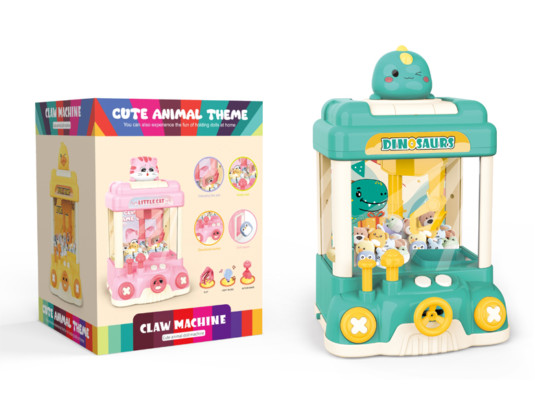 Medium Cute Pet Doll Machine Dinosaur Green