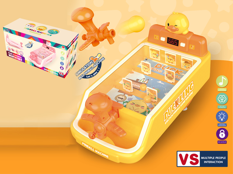 Super Large Scoring Pinball Machine（Duck Yellow）