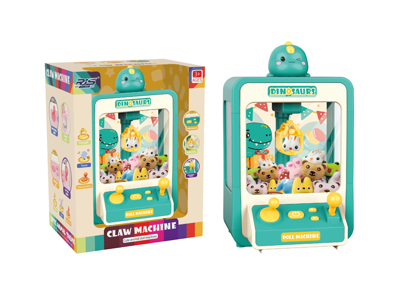 Large Cute Pet Doll Machine Dinosaur Green