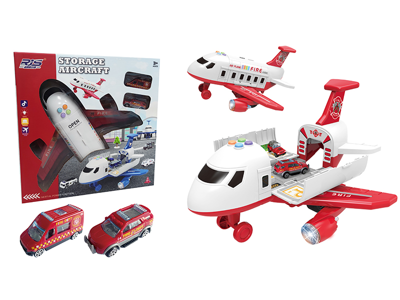 Fire Protection ThemeScene Storage Aircraft（Red）