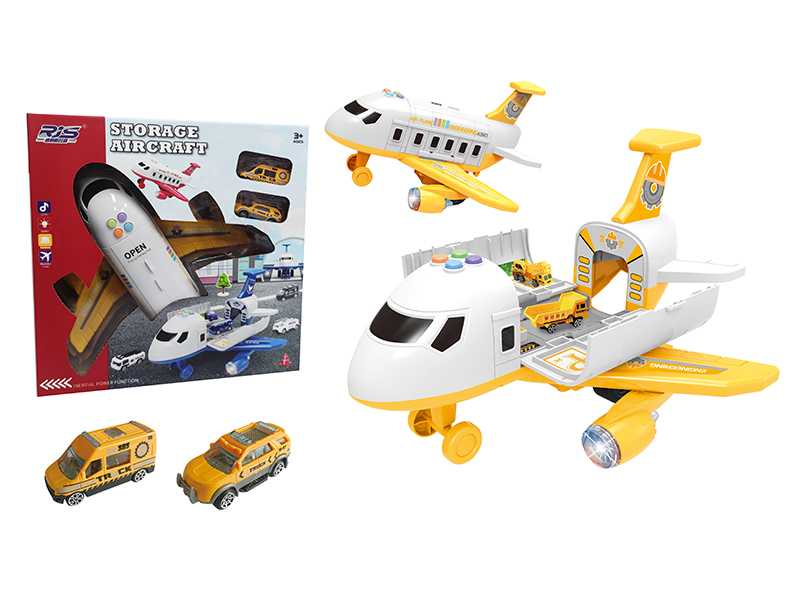 Engineering ThemeScene Storage Aircraft（Yellow）