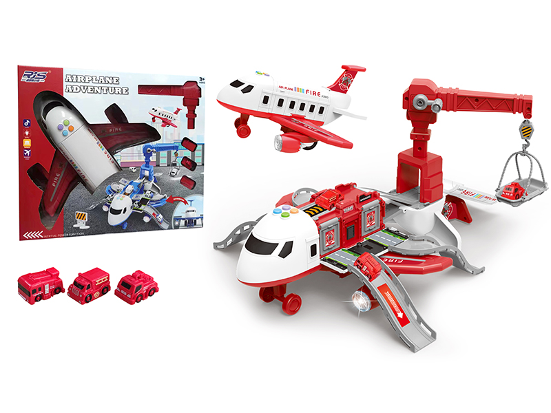 Fire Protection ThemeScene Storage For Medium Sized Aircraft（Red）