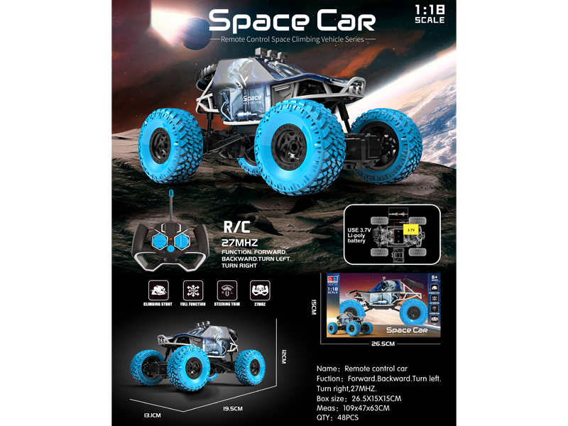 1:18 R/C Space Climbing Vehicle