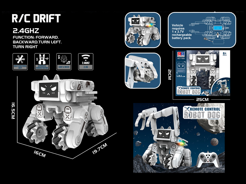 R/C Space Dog Climbing Vehicle