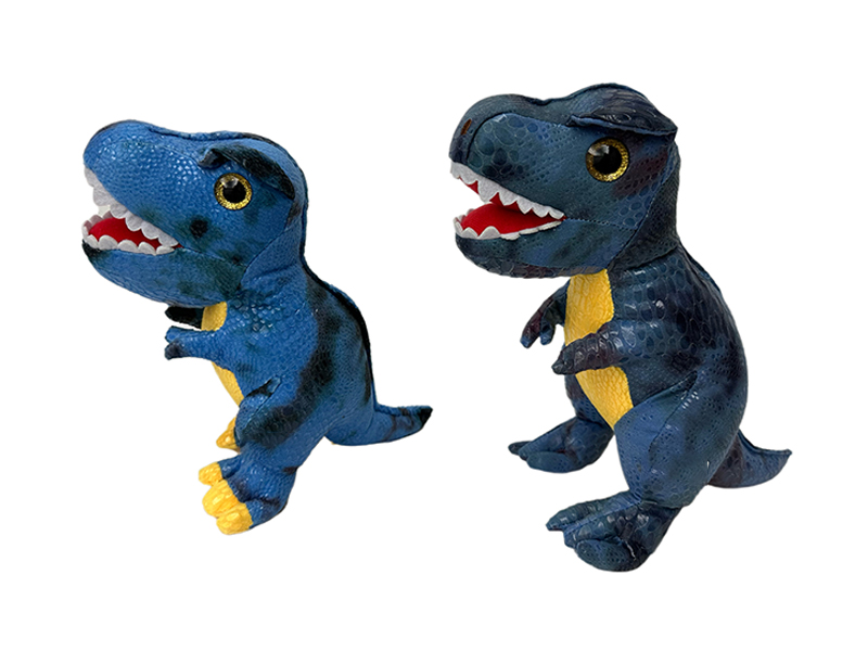 Small Simulation Blue Plush Tyrannosaurus Rex