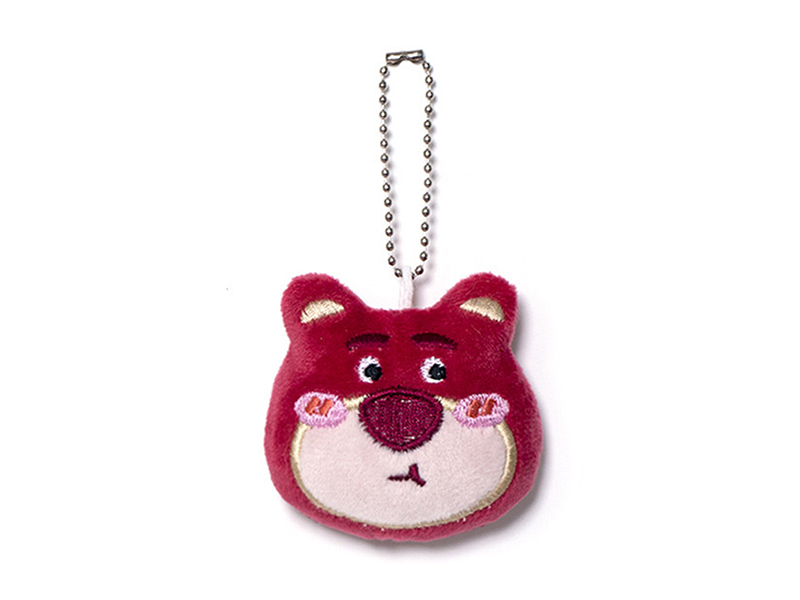 Strawberry Bear Plush Pendant
