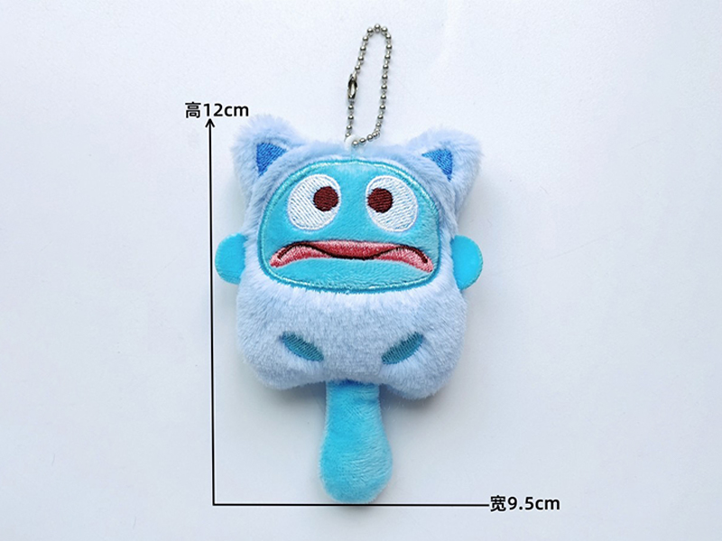 Long Tailed Big Mouth Monster Plush Pendant