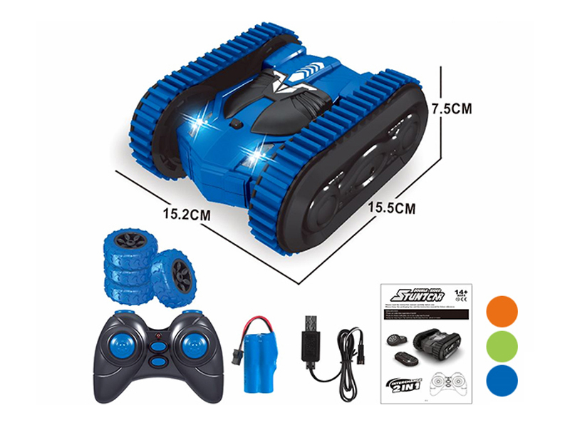 R/C Two In One Tracked Stunt Vehicle