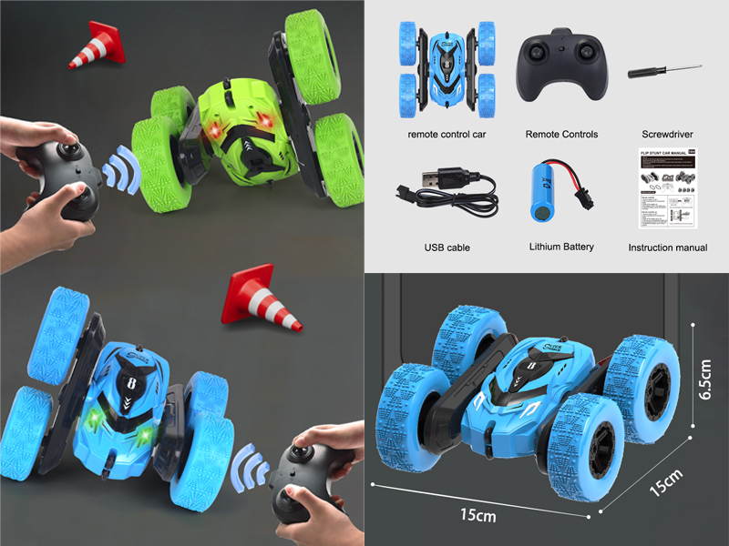 R/C Double Sided Stunt Vehicle