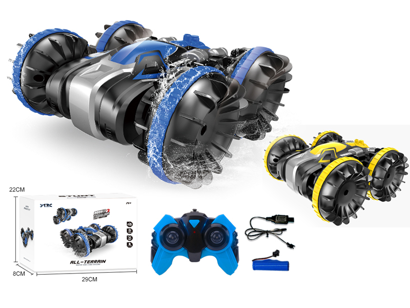 2.4G R/C Water And Land Stunt Double-Sided Vehicle