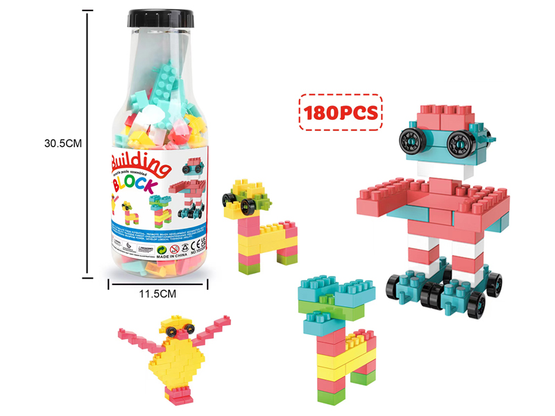 Versatile Puzzle Blocks 180PCS