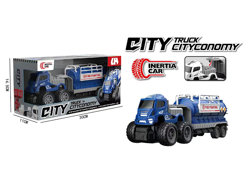 4WD Double Friction Oil Tank Truck