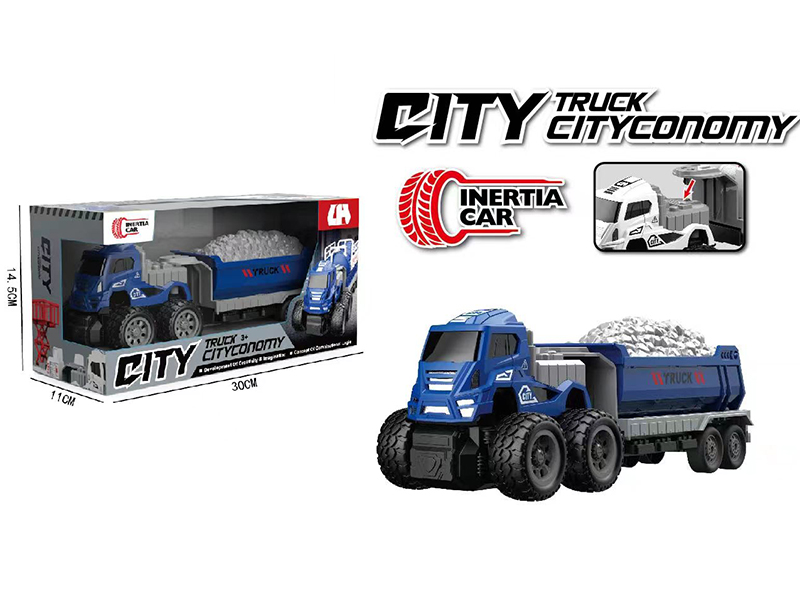 4WD Double Friction Dump Truck