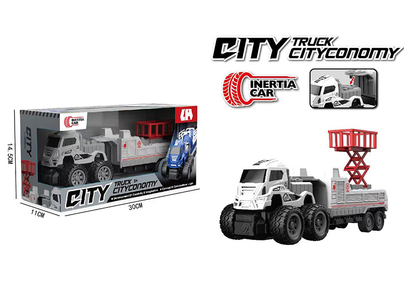 4WD Double Friction Elevating Platform Truck