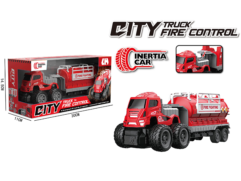 4WD Double Friction Fire-Crash Water Tender