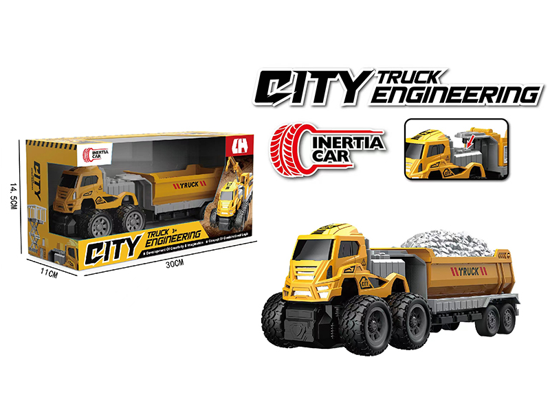 4WD Double Friction Dump Truck