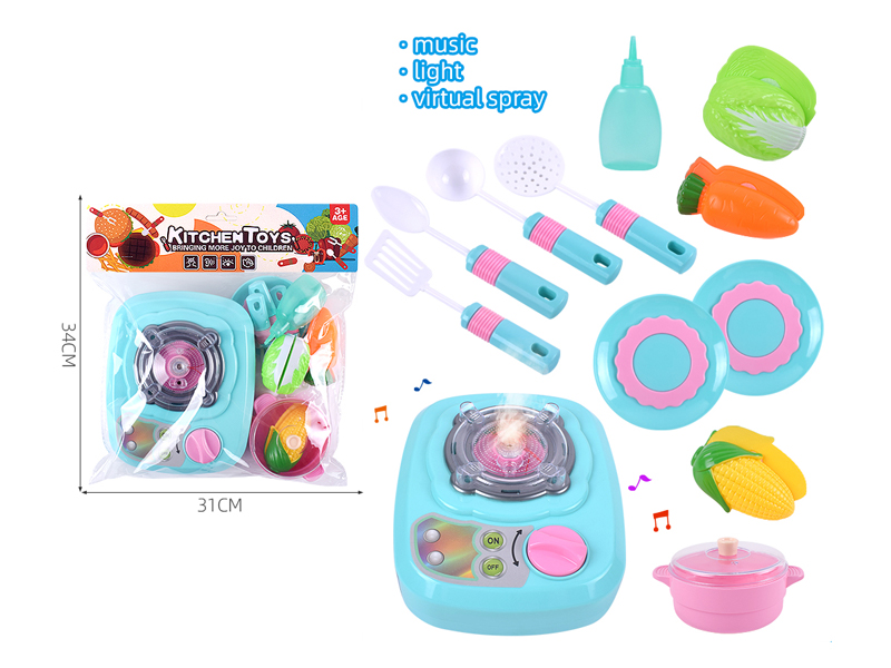 Furnace Tableware Set With Spray