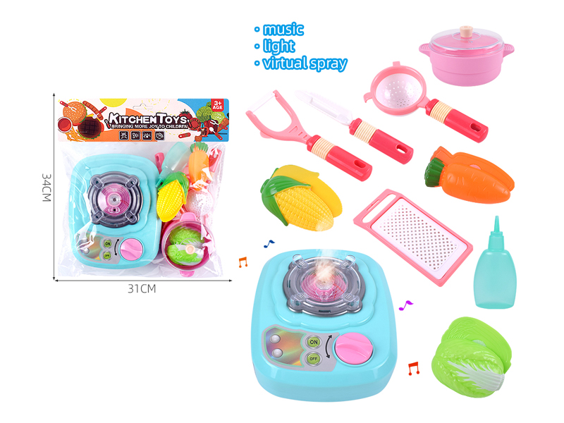 Furnace Tableware Set With Spray