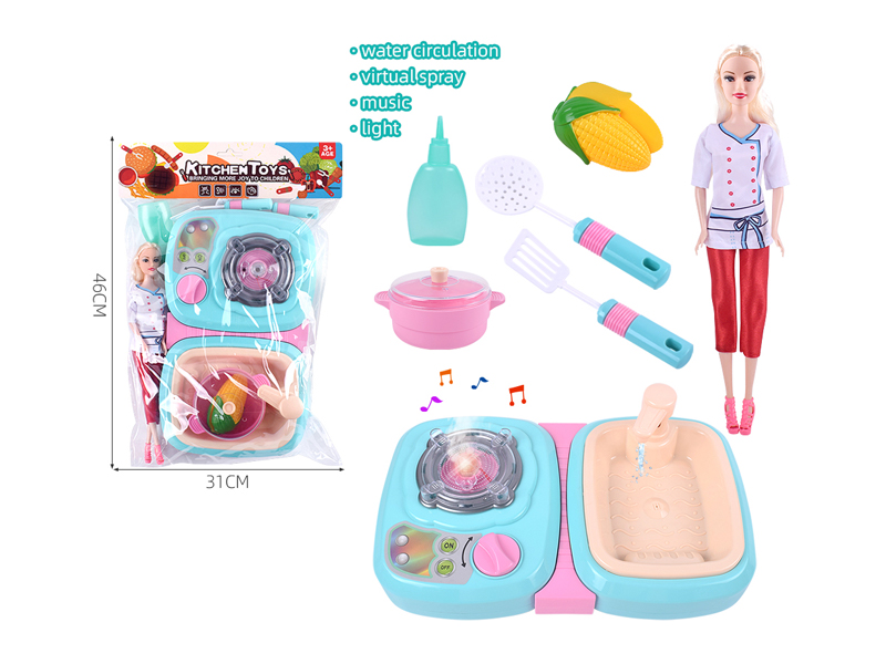 Furnace Tableware Set With Spray