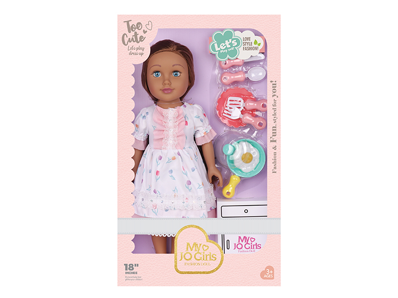 18 Inch Fashion Doll With Accessories