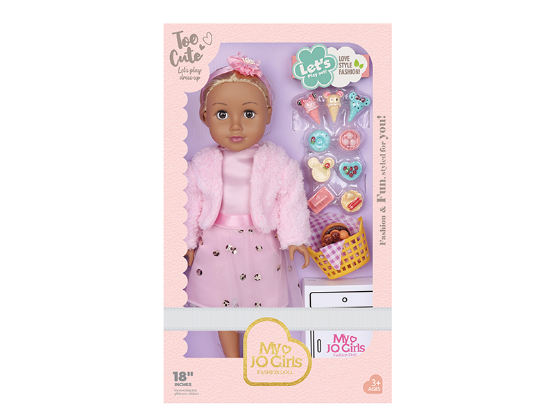 18 Inch Fashion Doll With Accessories
