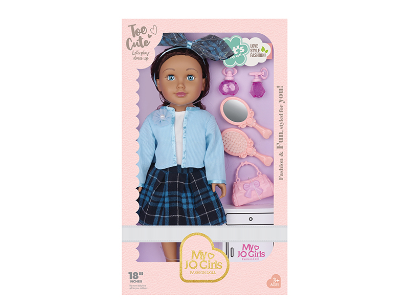 18 Inch Fashion Doll With Accessories