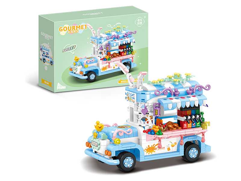 Gourmet Cars Building Blocks 641pcs