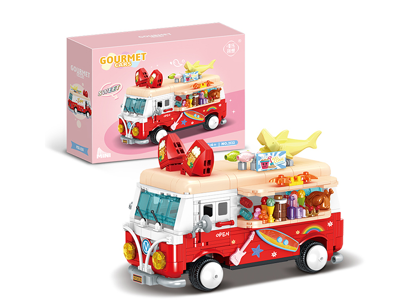 Gourmet Cars Building Blocks 624pcs