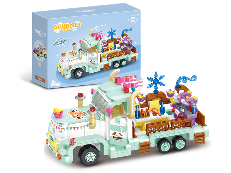 Gourmet Cars Building Blocks 627pcs