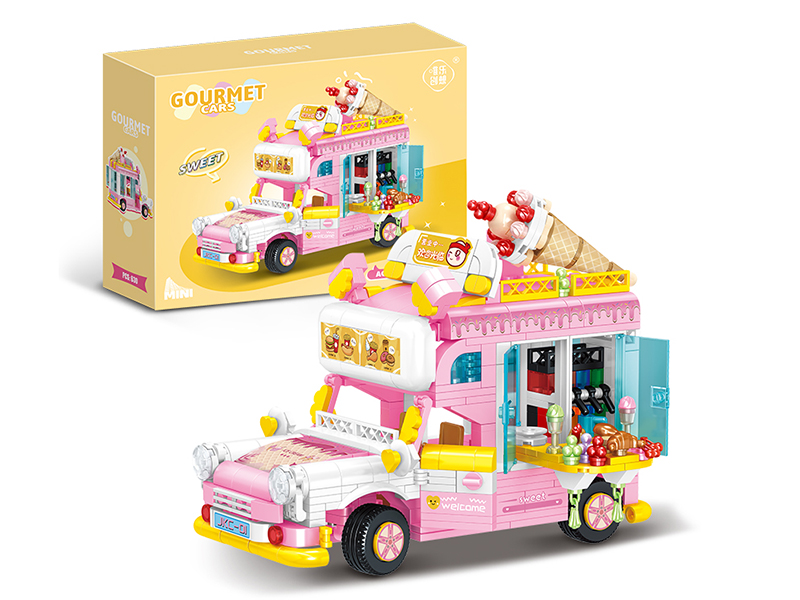 Gourmet Cars Building Blocks 630pcs