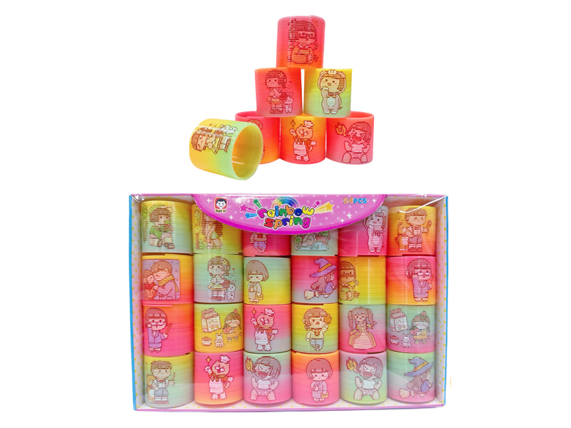 24PCS Taiwan Colored Sweet Potato Rainbow Circle