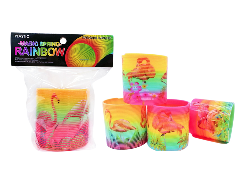 Taiwan Colored Flamingo Rainbow Circle