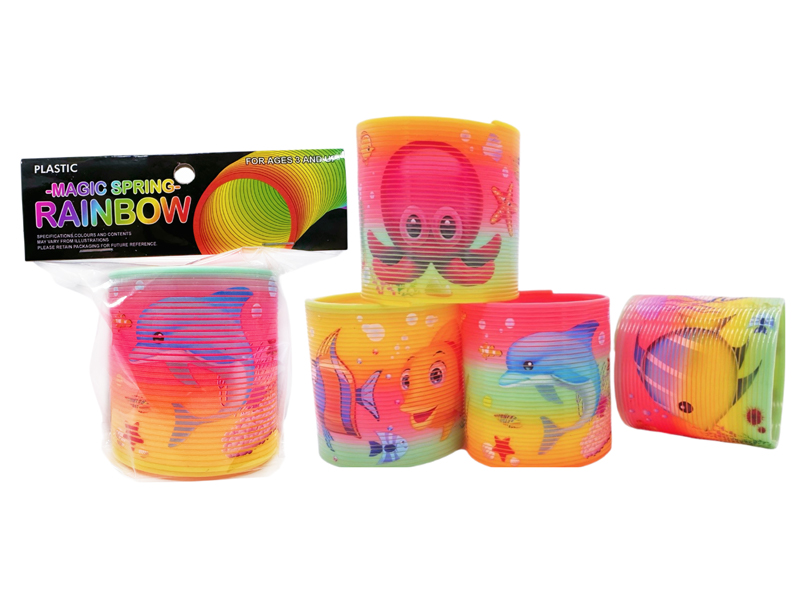 Rainbow Circle Of Taiwan Colored Submarine Animals