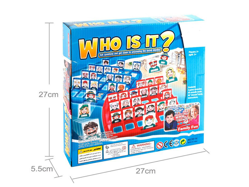 Who Is It Board Game