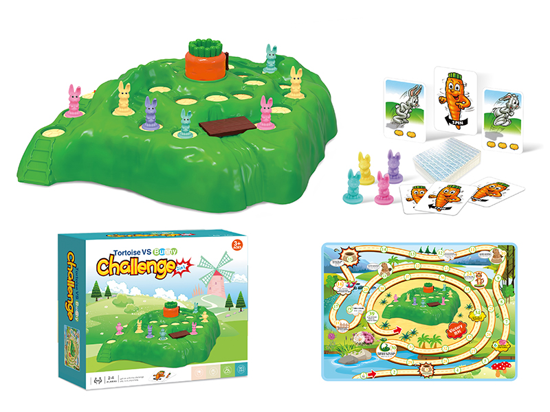 Tortoise VS Bunny Challenge Game (Upgrade)  + Map