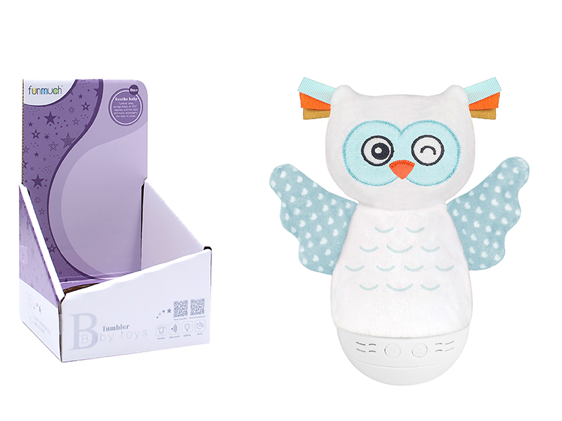 Tumbler Night Light Baby Toy - Owl