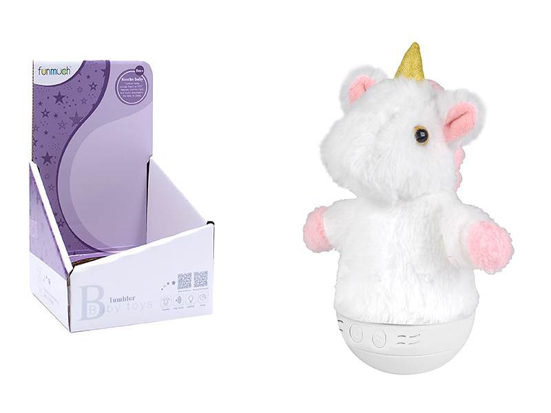 Tumbler Night Light Baby Toy - Unicorn